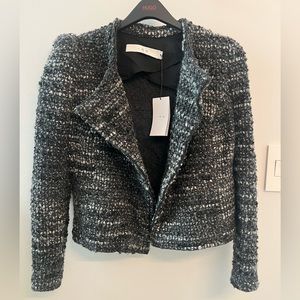 IRO Dark Grey Jacket FR 36 NWT